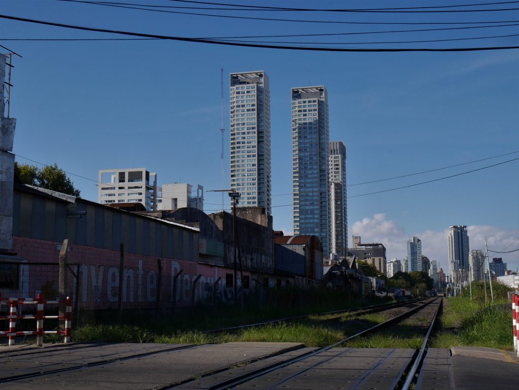 Les rails au coeur de la ville