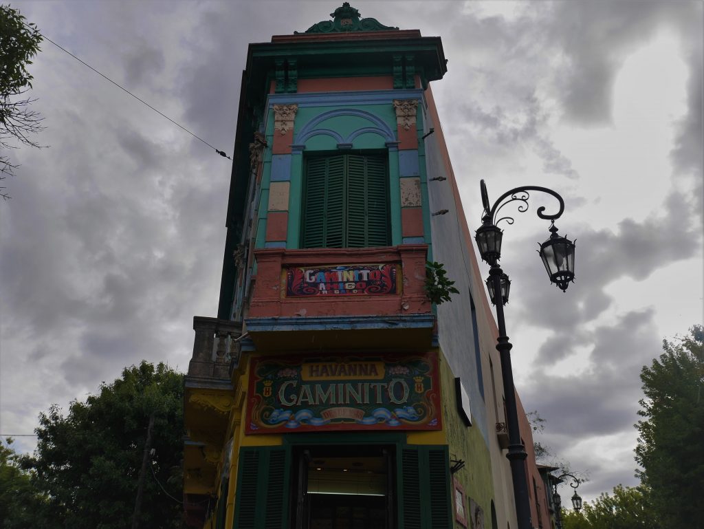 Une des bâtisses du Caminito