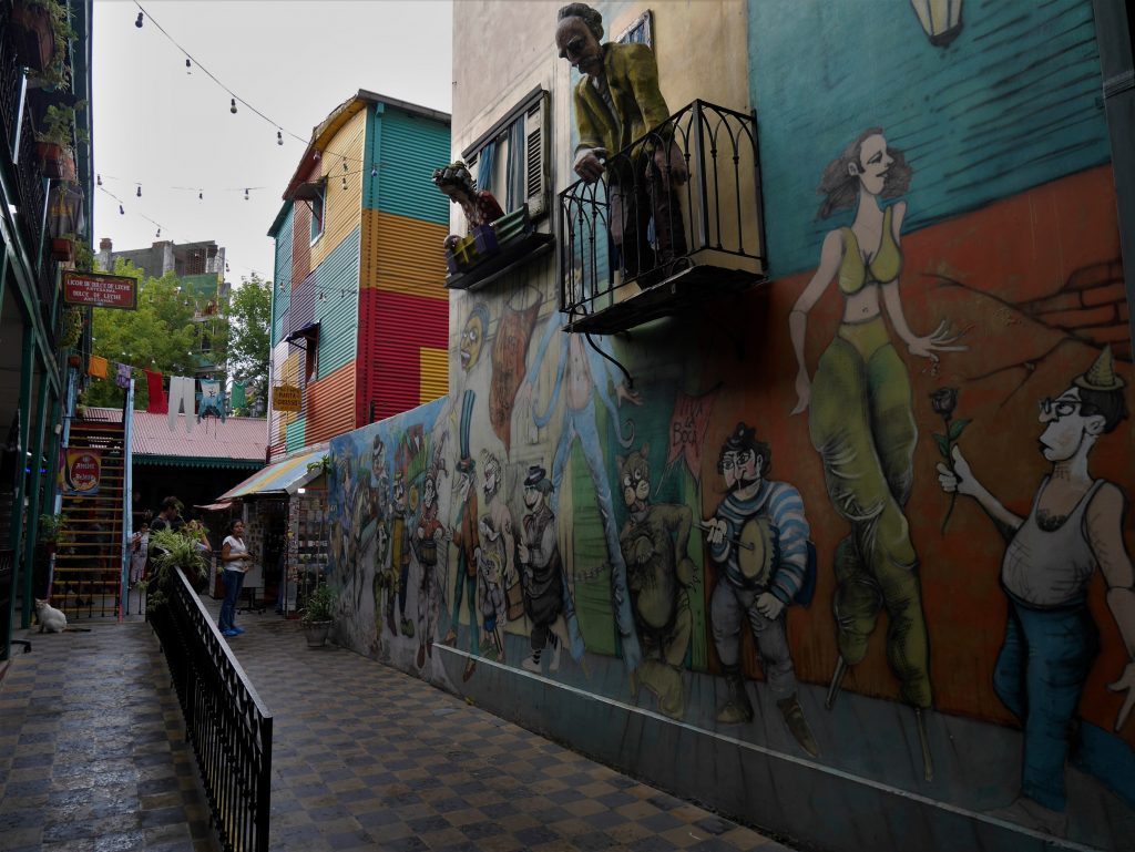 Un passage du Caminito