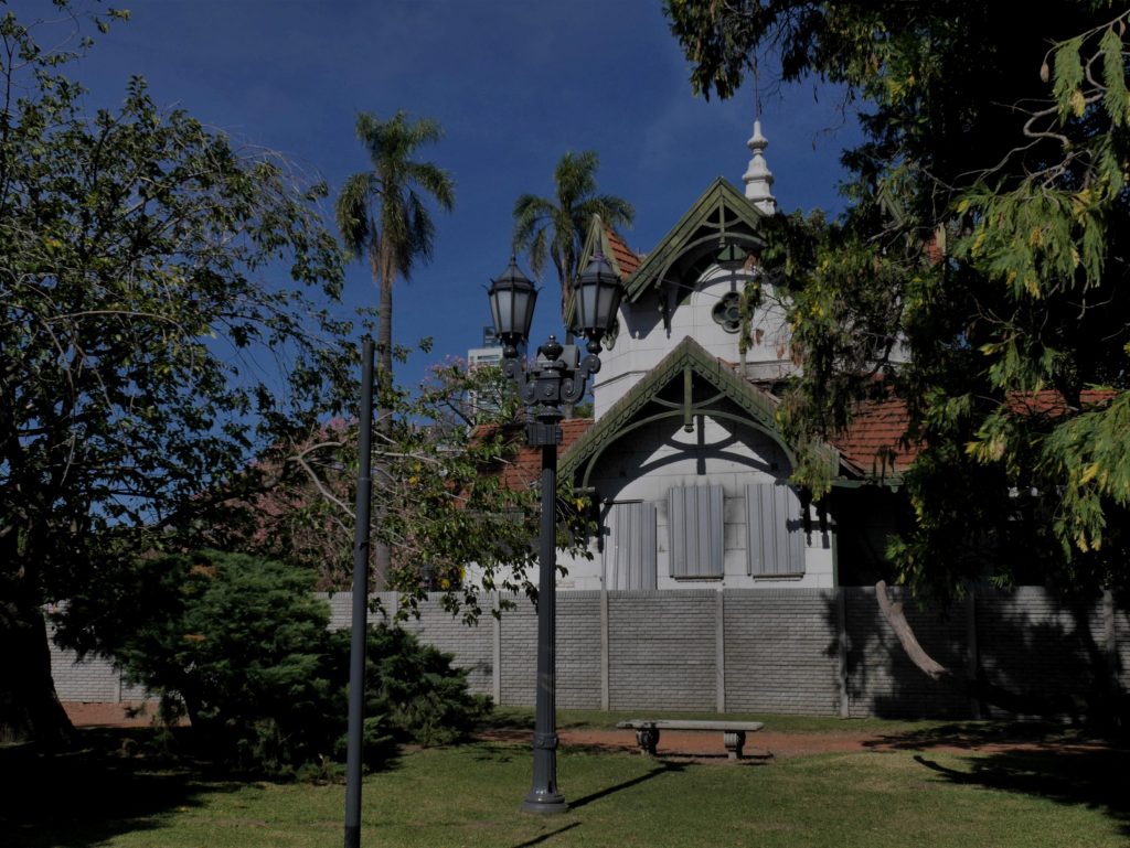 Maison dans un des parcs