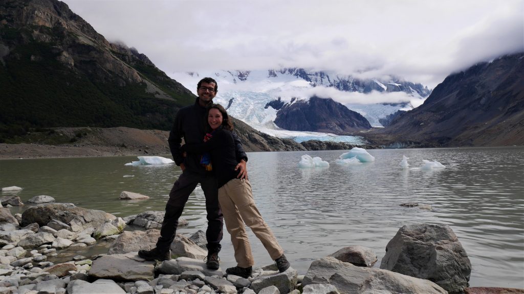 Devant le cerro Torre