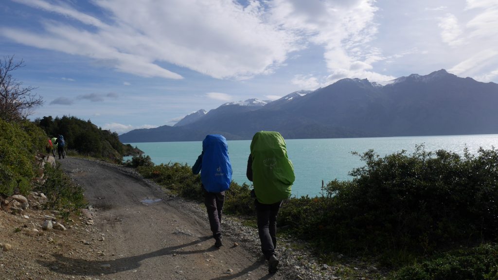 Début des 20 km, on marche avec entrain