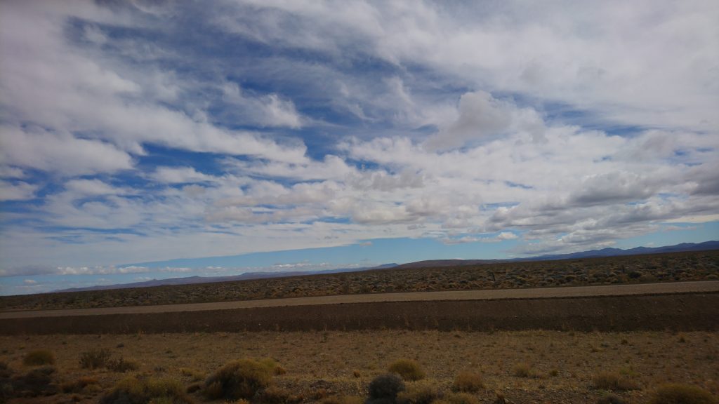 Sur la route quelque part entre Bariloche et Los Antiguos