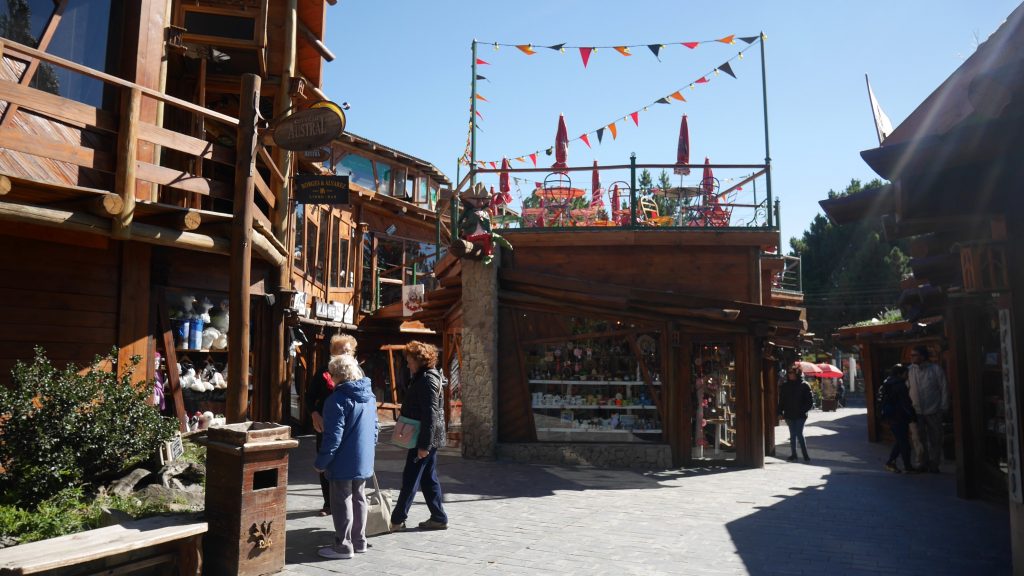 La partie très touristique d'El Calafate