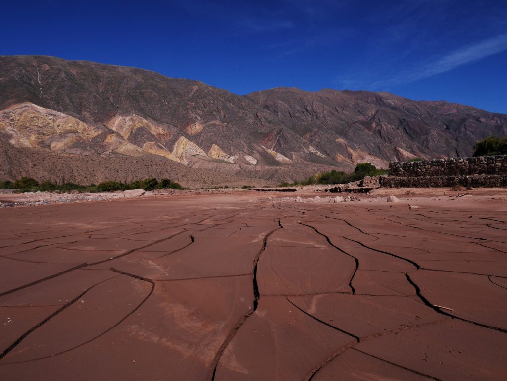 Les bords secs du Rio Grande
