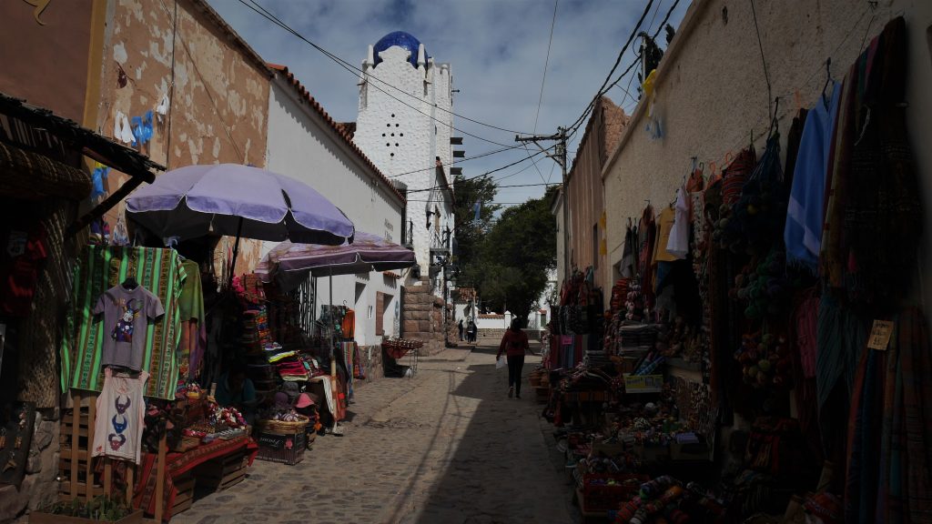 Humahuarca et ses boutiques touristiques