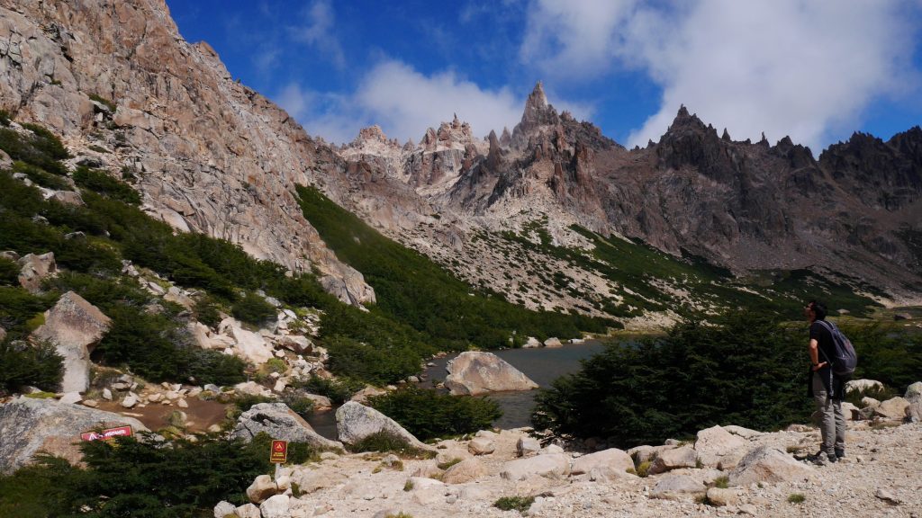 Arrivée au refuge Frey