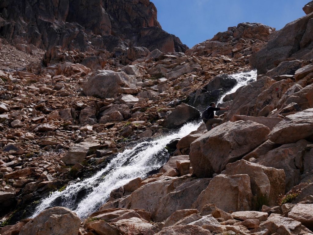 Et c'est reparti pour une deuxième grimpette !