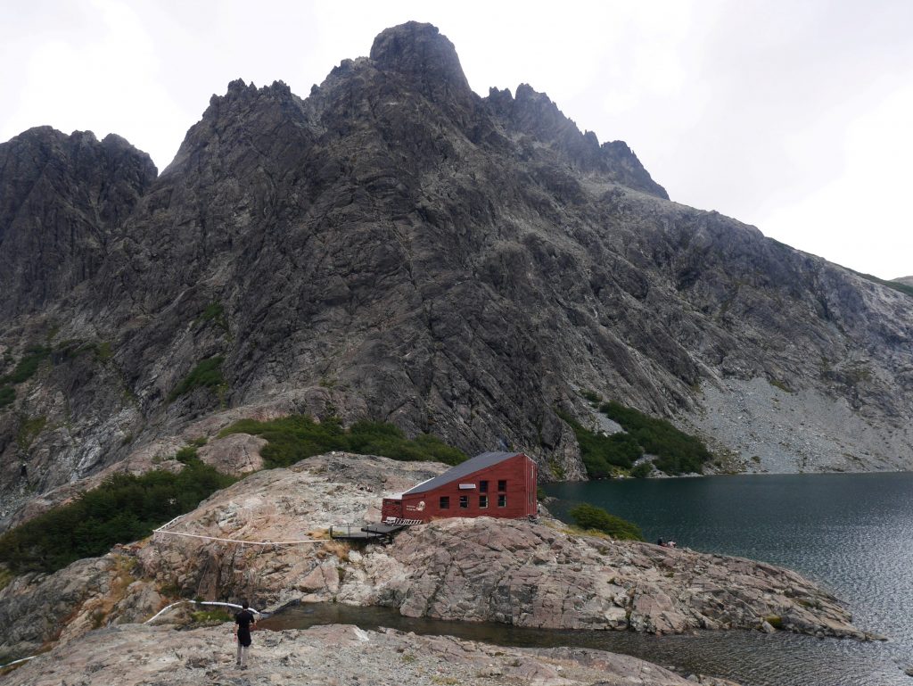 Le refuge vu depuis notre tente