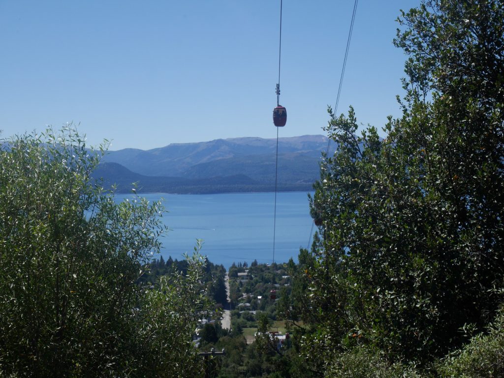 Le téléphérique du cerro Otto