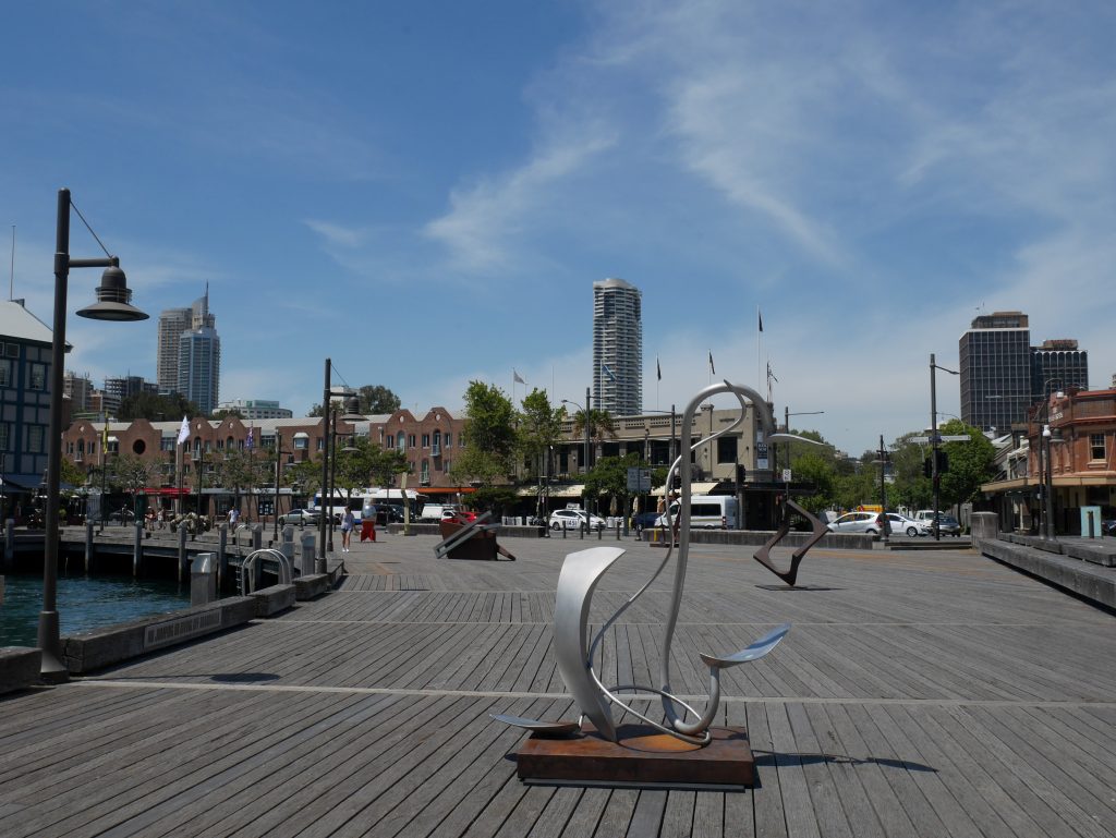 De l'art sur le quai