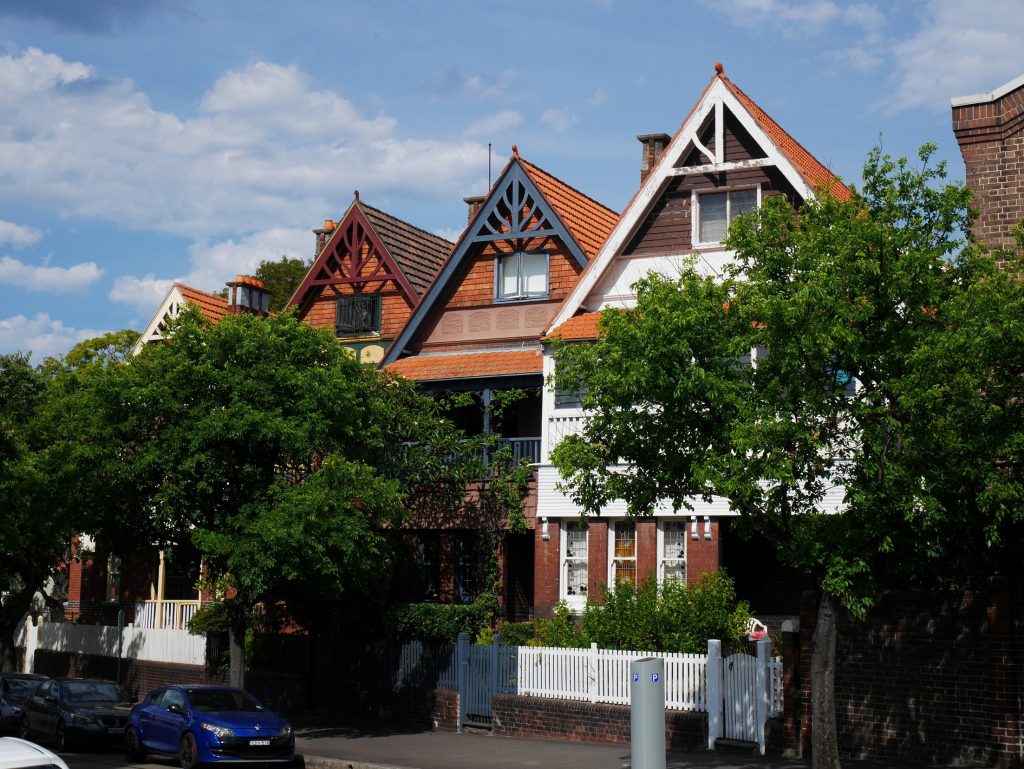 Les maisons de The Rocks
