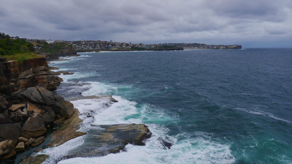 La côte de Cogee à Bondi Beach