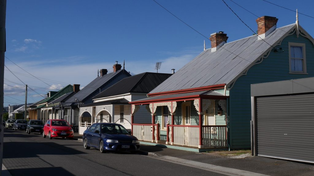 Maisons aux alentours de l'auberge