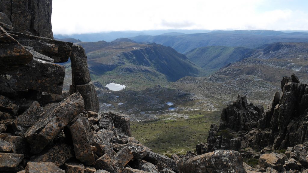 Vue depuis Craddle Moutain
