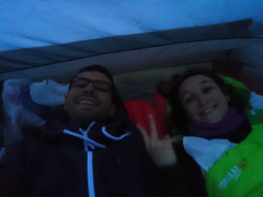 Deux chrysalides parées pour la nuit