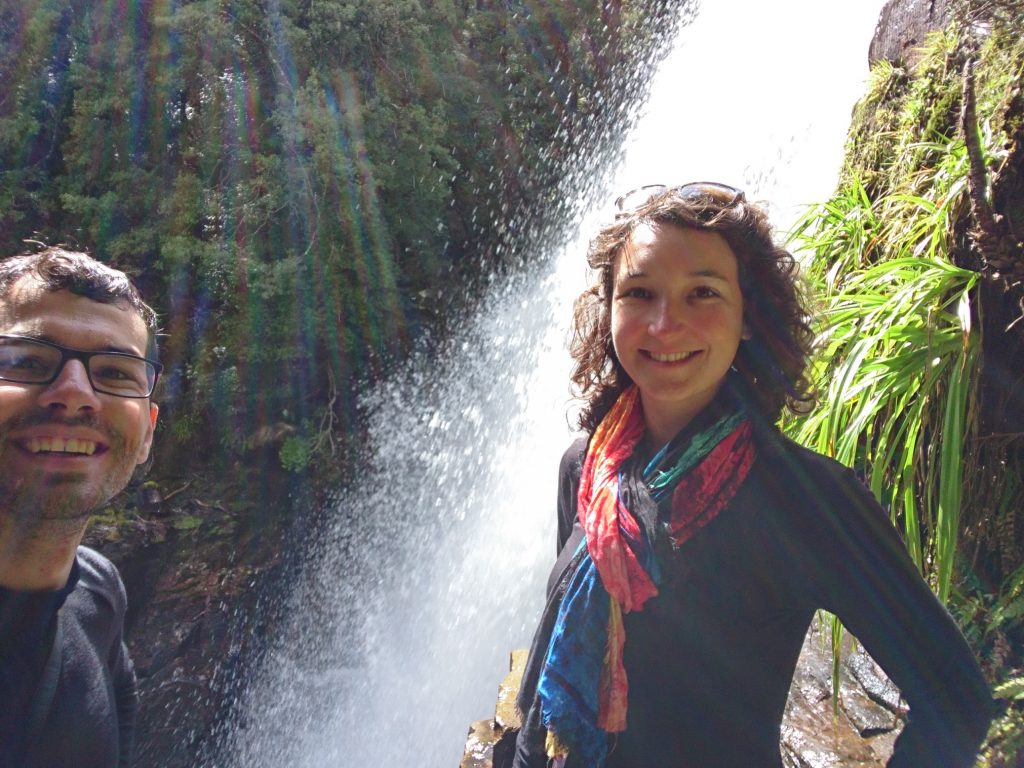Ferguson Falls, on peut presque la toucher