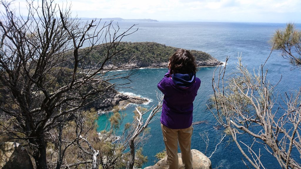 Irène en pleine concentration