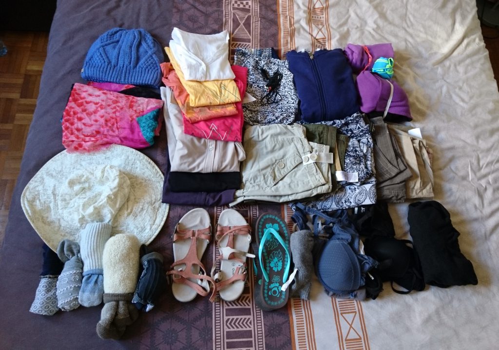 Le contenu du sac d'Irène