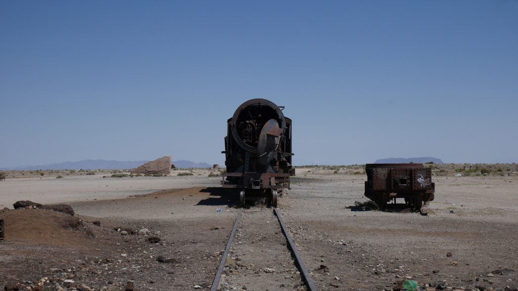 Dans le cimetière des trains