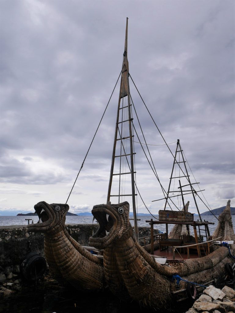 Un des bateaux typiques