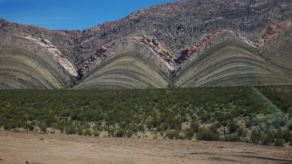 Détail de la montagne