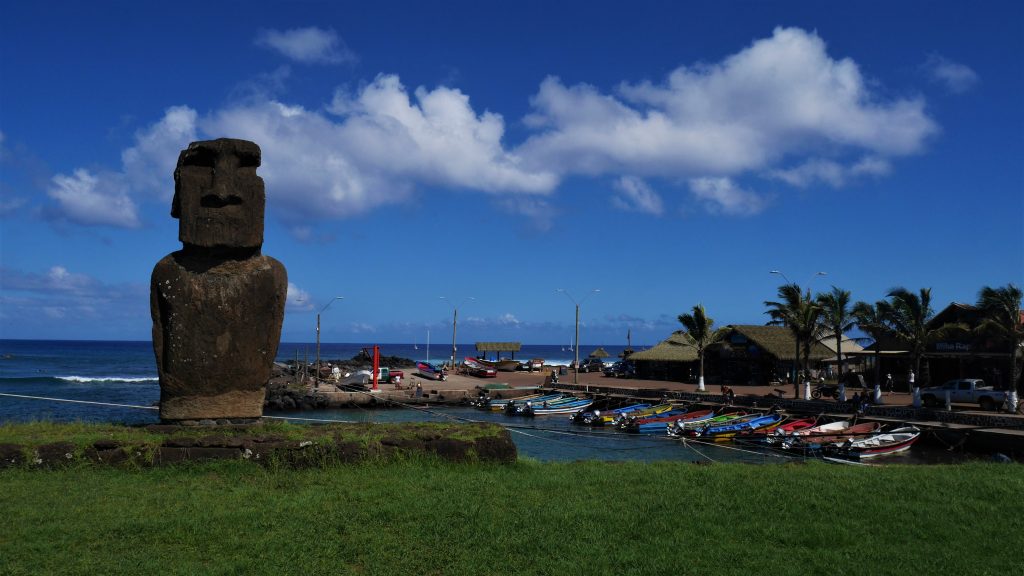 Le port de Hanga Rua