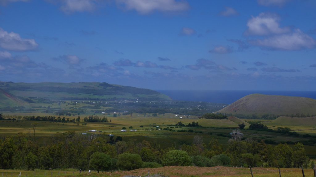 Vue sur Hanga Rua