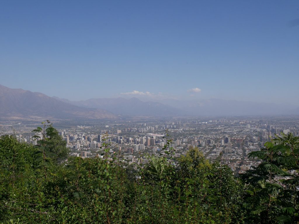 Vue depuis le cerro Cristobal