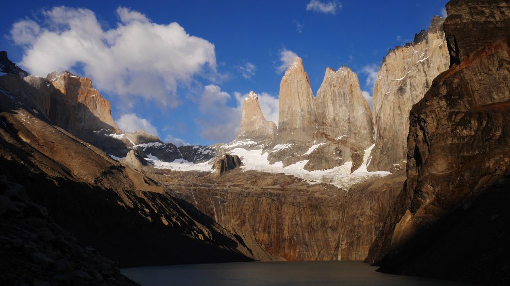 Les tours, complètement visibles