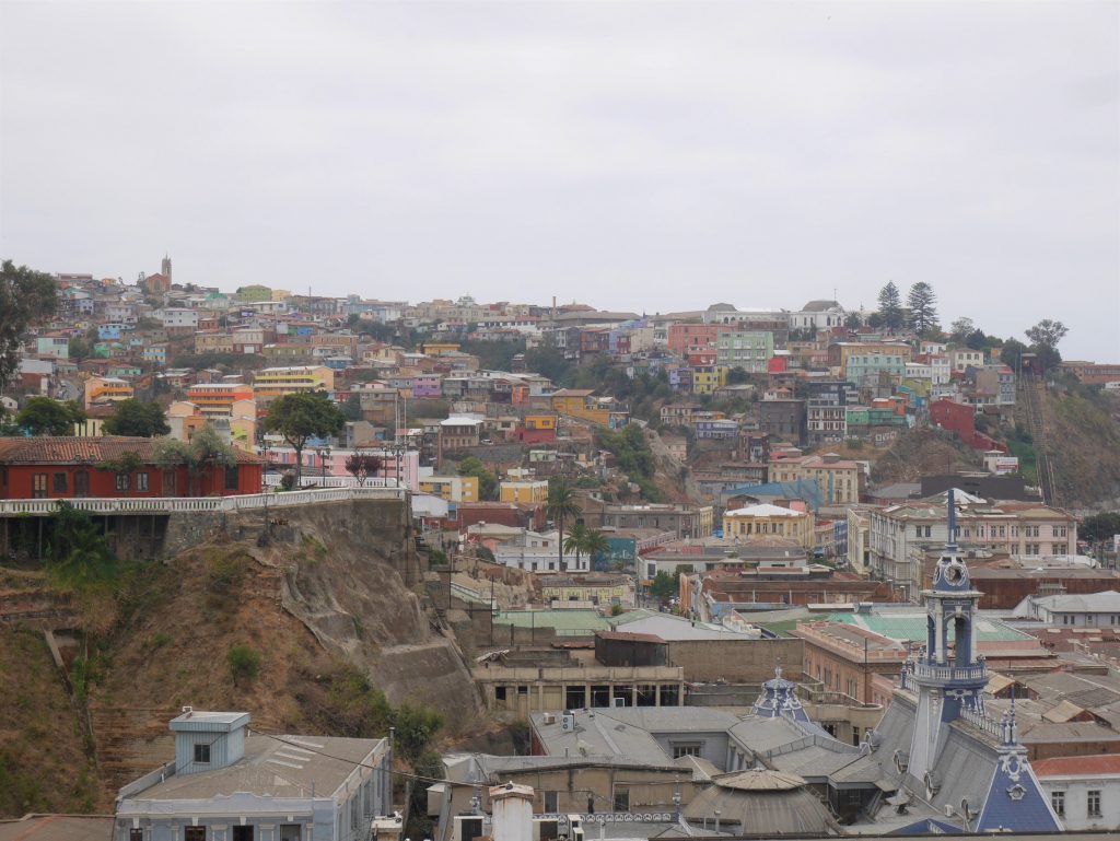 Vue sur l'armada et les quartiers sud