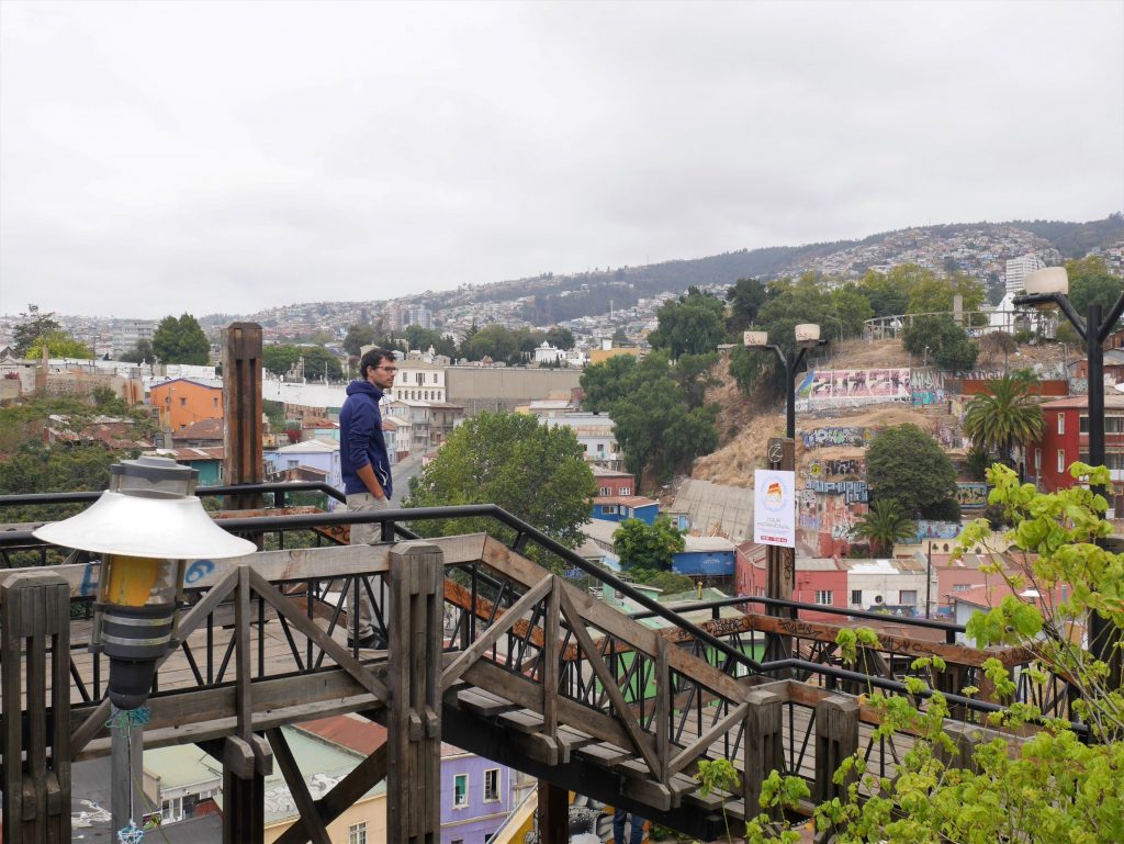 Mon modèle préféré devant le cerro Concepcion