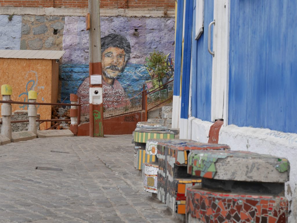 Une des rues du musée à ciel ouvert