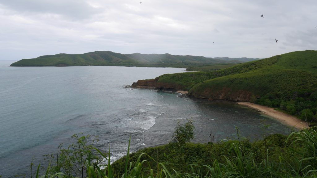 Vue sur l'une des baies