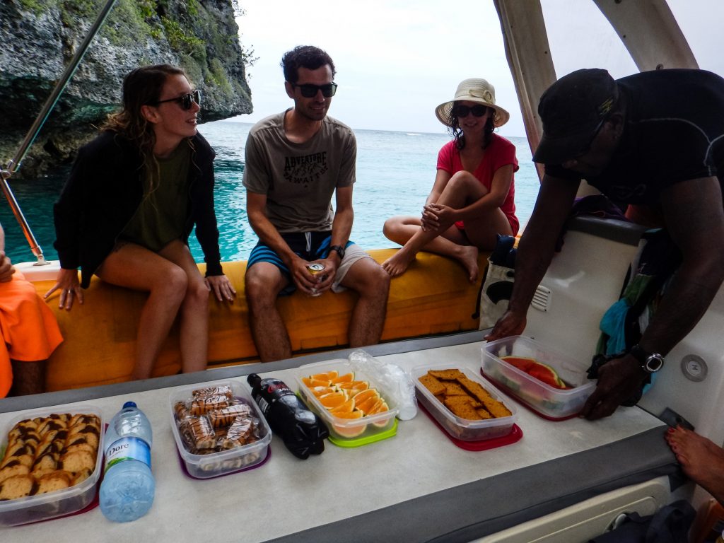 Goûter bien mérité après tous ces efforts !