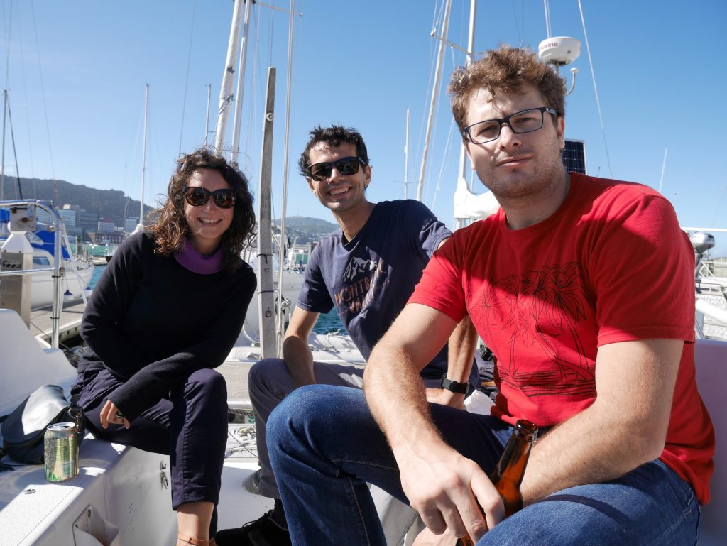 Apéro sur le bateau