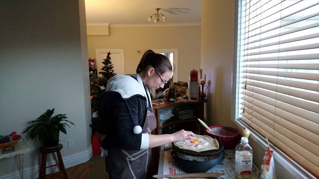 Marion à l'oeuvre pour nous régaler