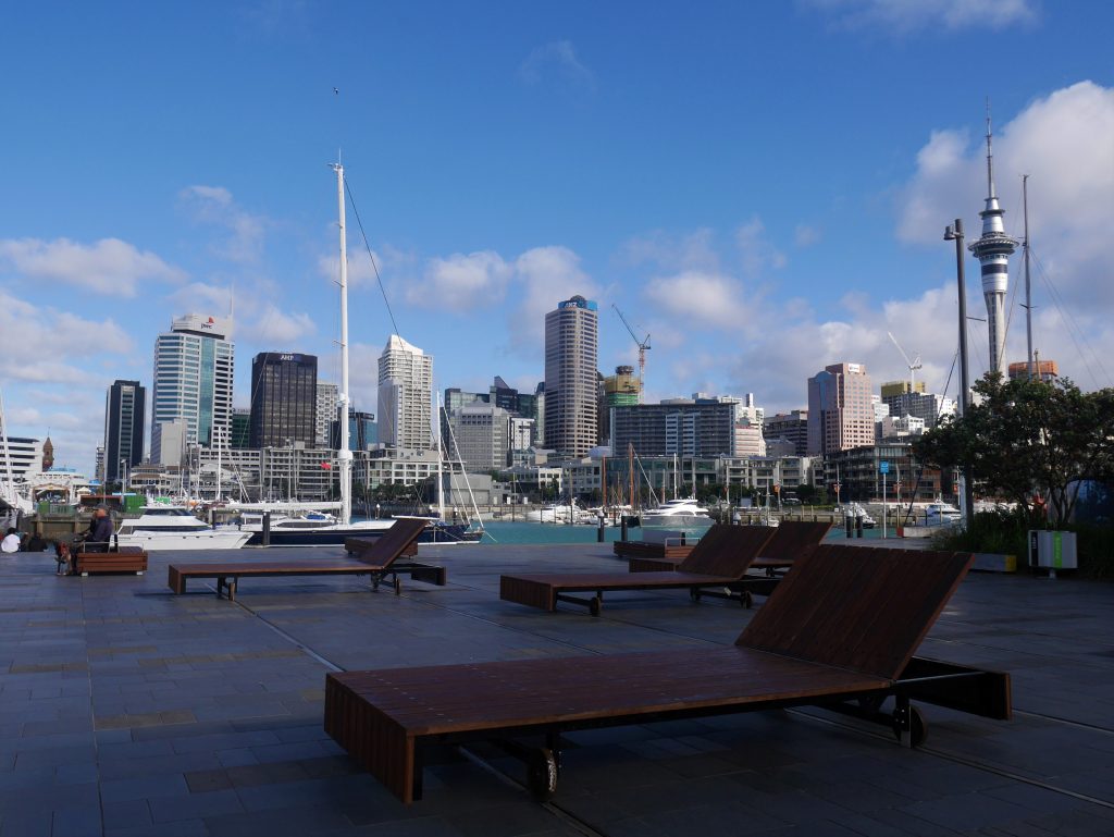 Le port d'Auckland