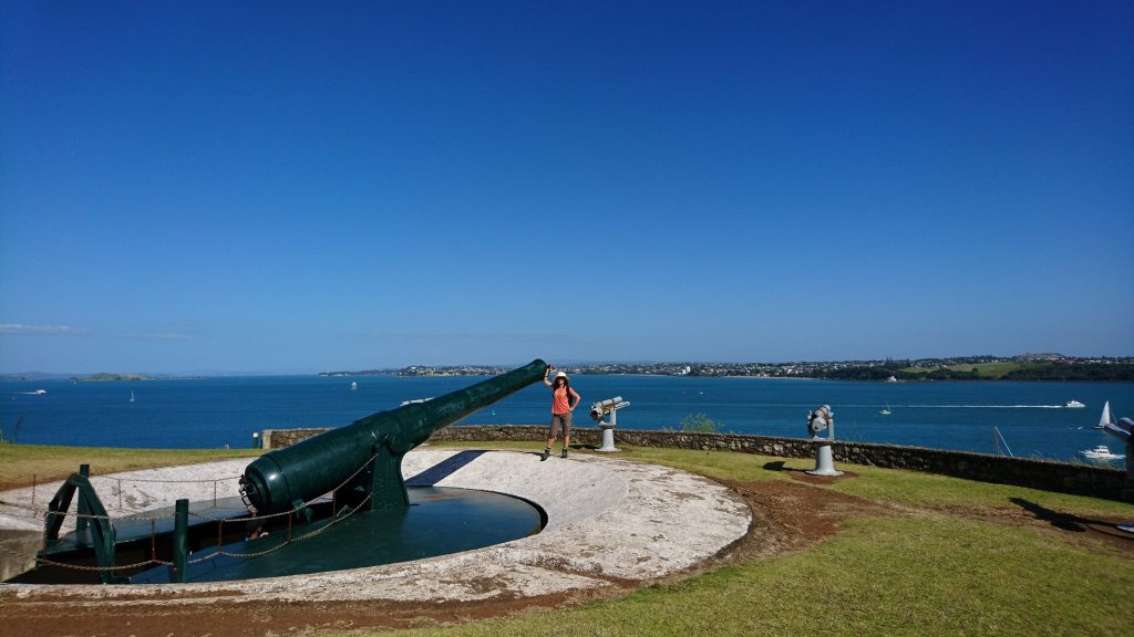 Deux canons sur North head ;-)
