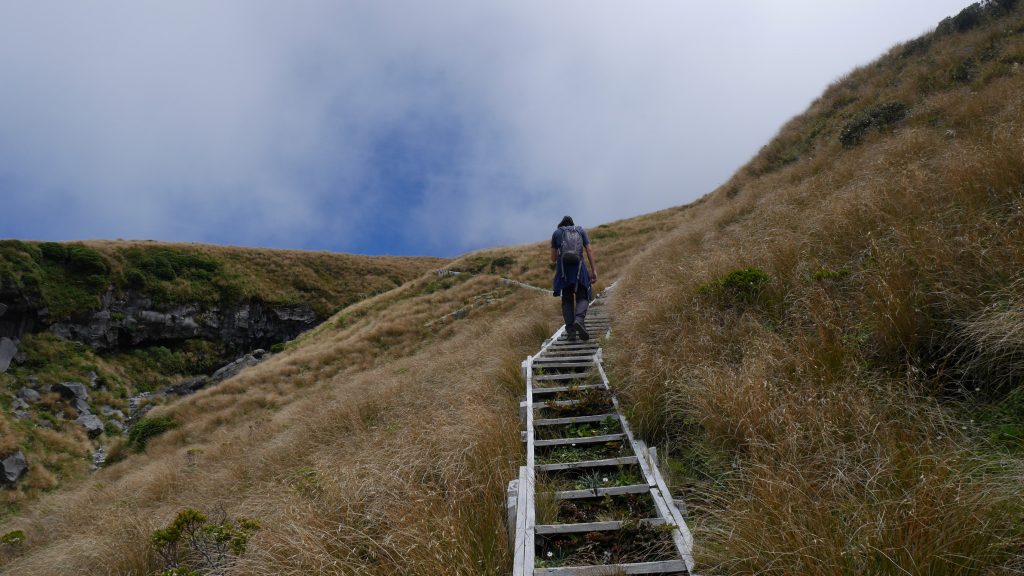 Thomas en pleine ascension