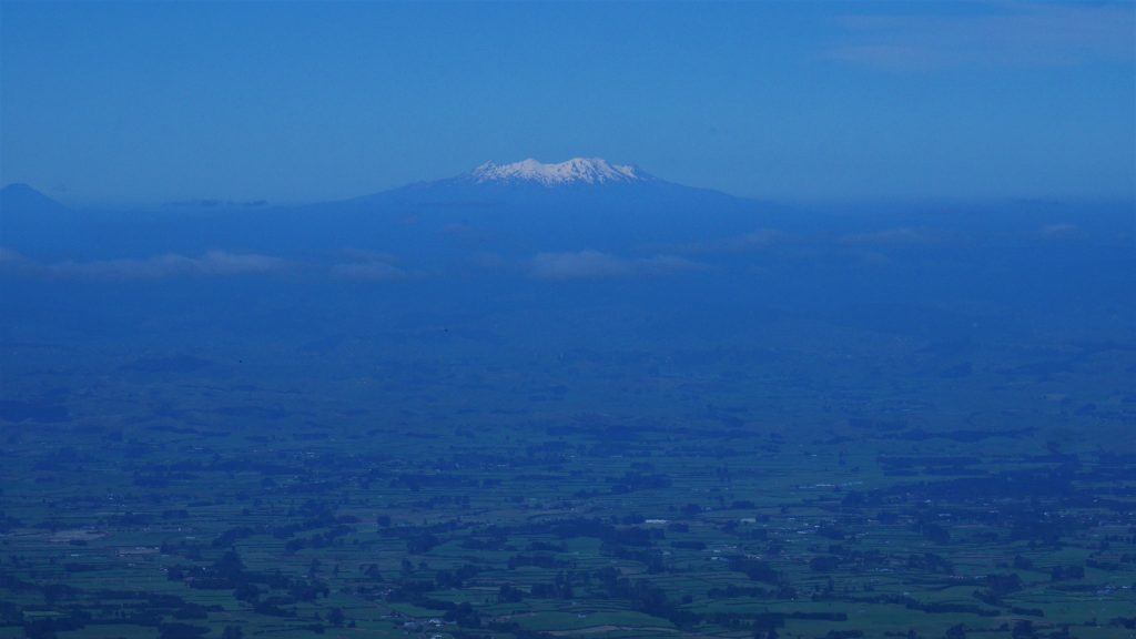 Ruapehu au loin