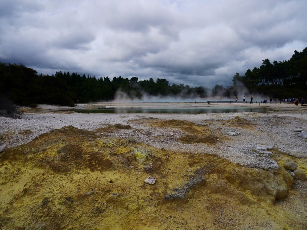 Arrivée sur Champagne Pool