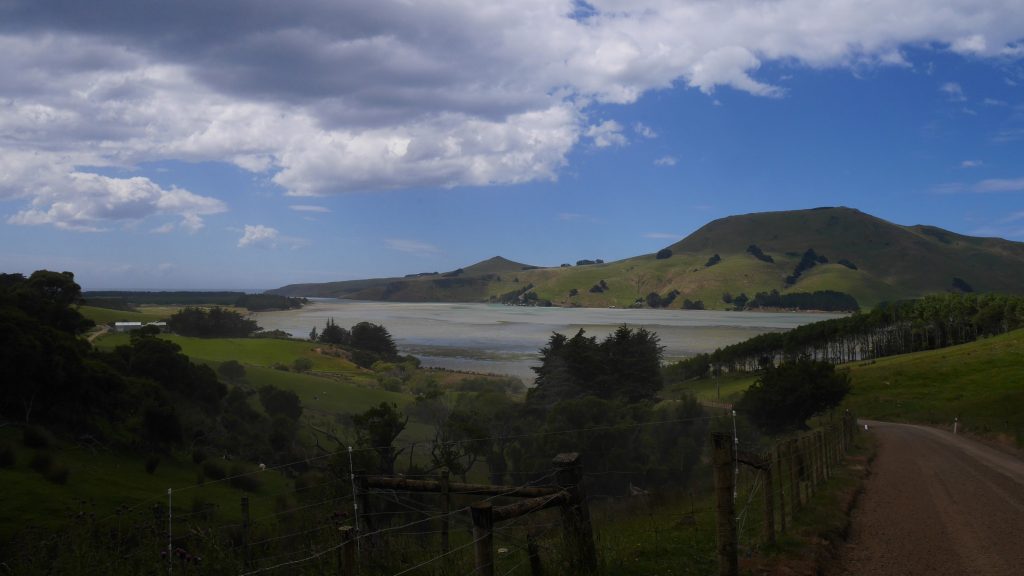Route sur la péninsule