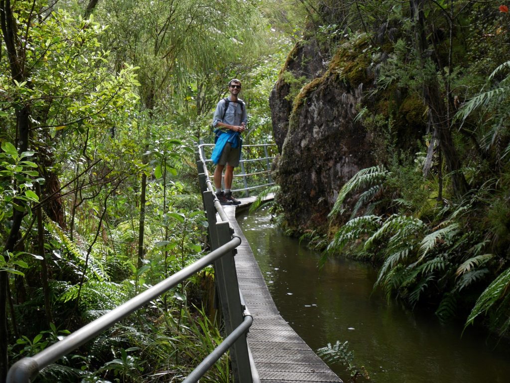 Thomas le long du canal