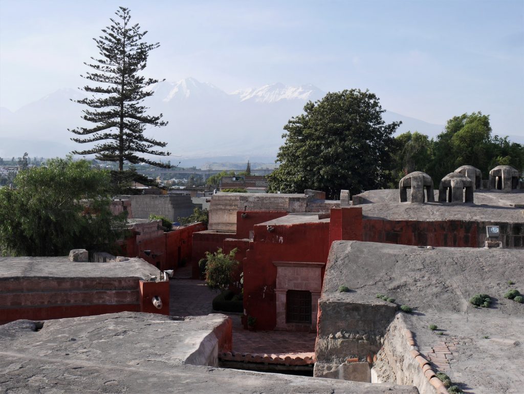 Depuis le toit du monastère