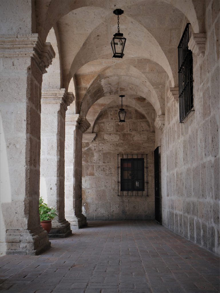 L'ancien cloître de la Compania