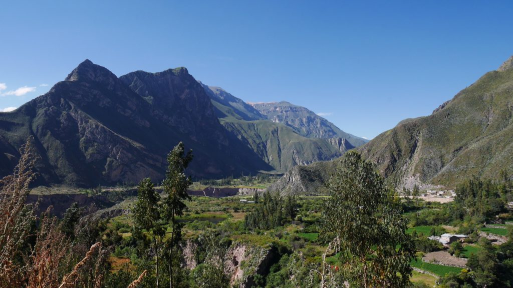 Vue sur la plaine de Cotahuasi