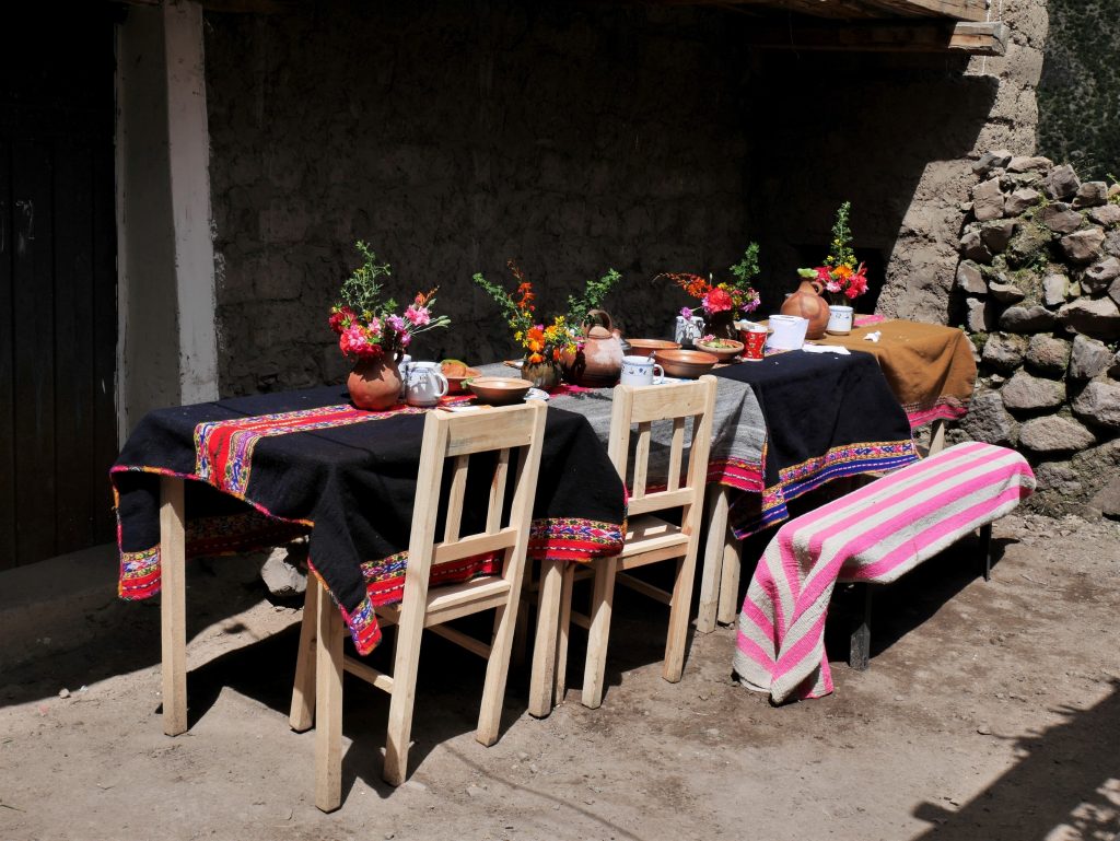 La table bien dressée