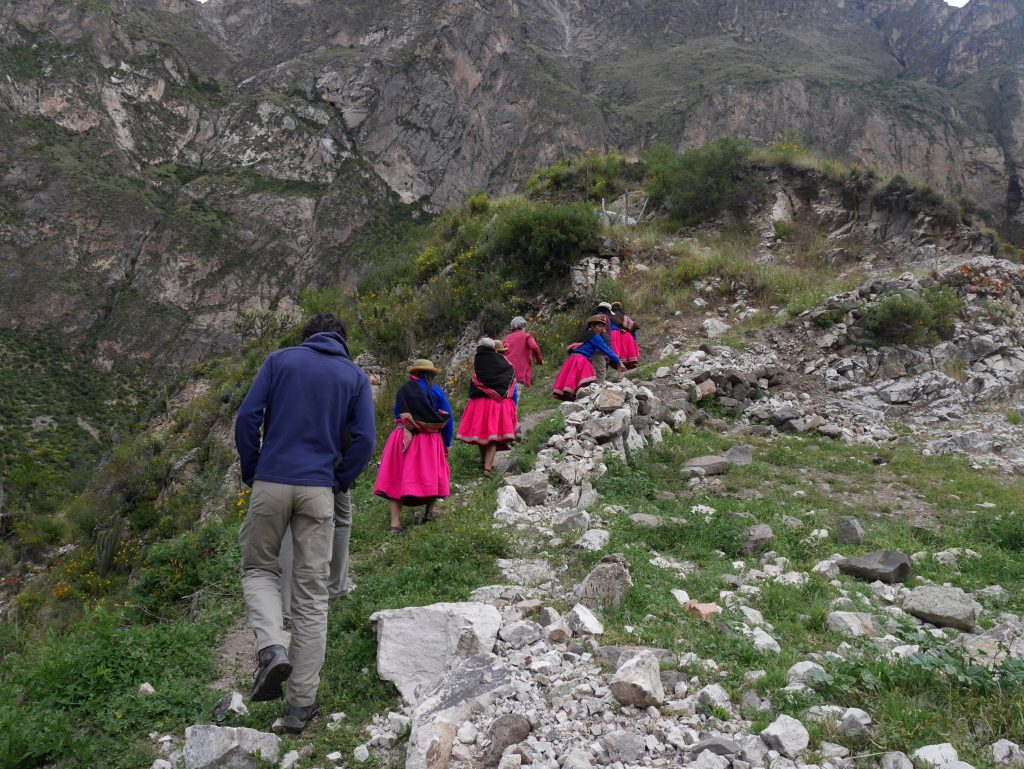 En route vers le mirador