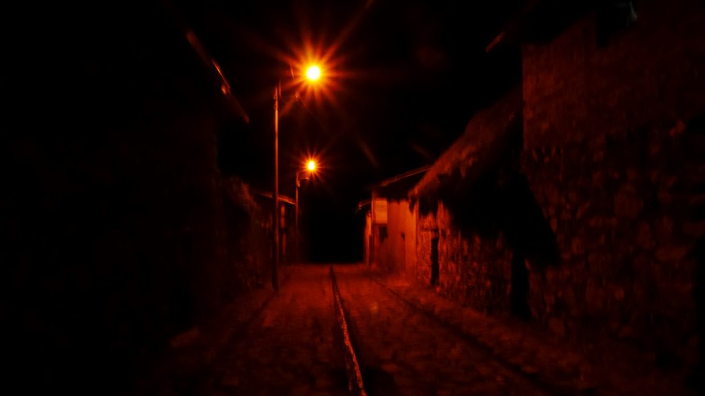 La rue de notre auberge